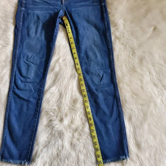 Madewell 10 High-Rise Skinny Jeans in Brockton Wash Size 28 EUC